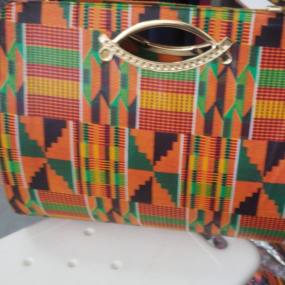 African Kente bag